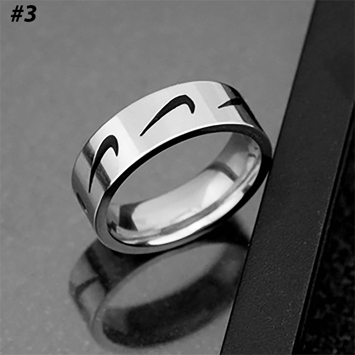 ☀️UNISEX FASHION NIKE RING | Stainless Steel & Silver | CHRISTMAS GIFT IDEA 🎄