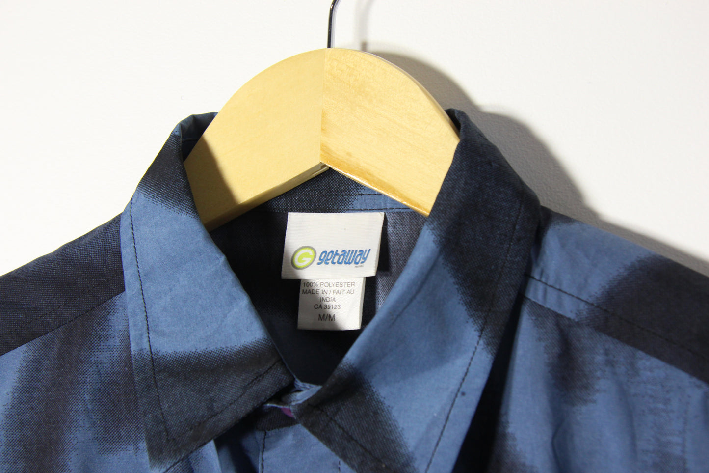 2000's Getaway Button Up Rave Shirt - S/M(W)