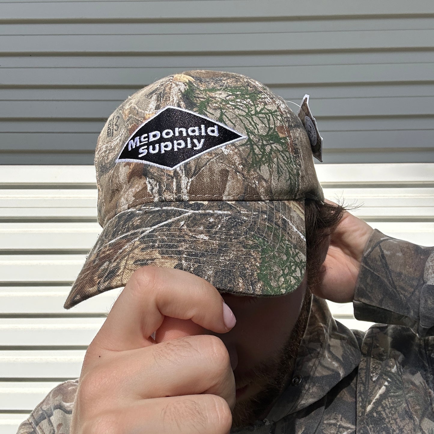 Vintage McDonald Realtree Camo Cap