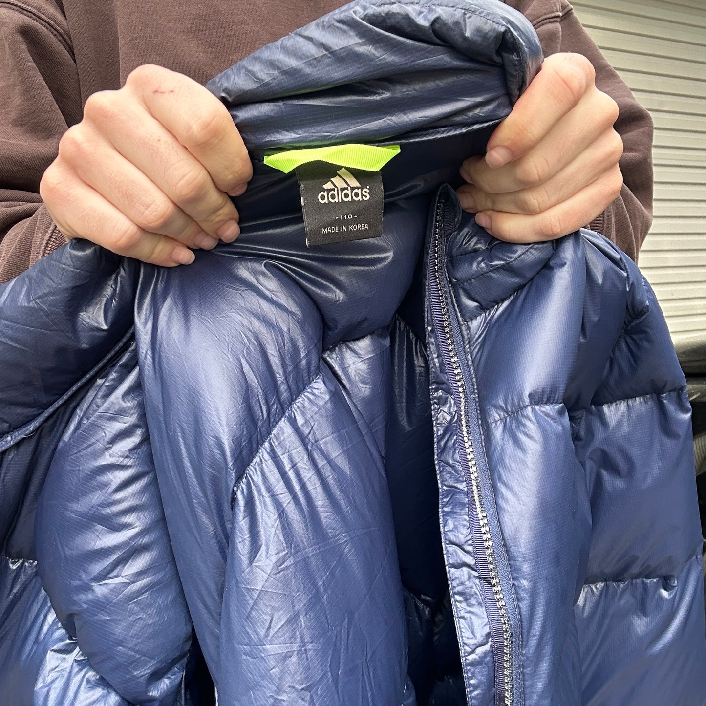 Vintage 2000's Adidas Puffer Jacket - L