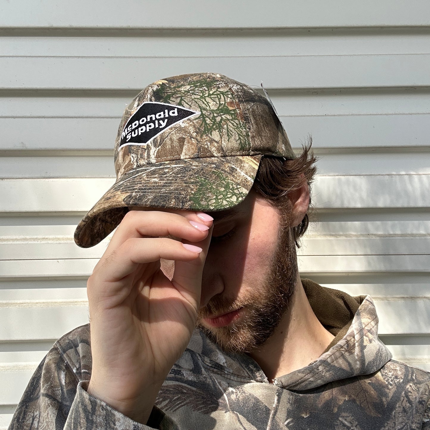 Vintage McDonald Realtree Camo Cap