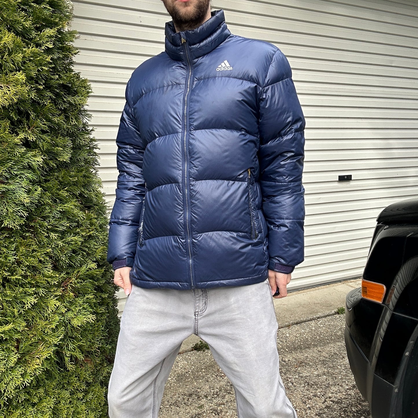 Vintage 2000's Adidas Puffer Jacket - L