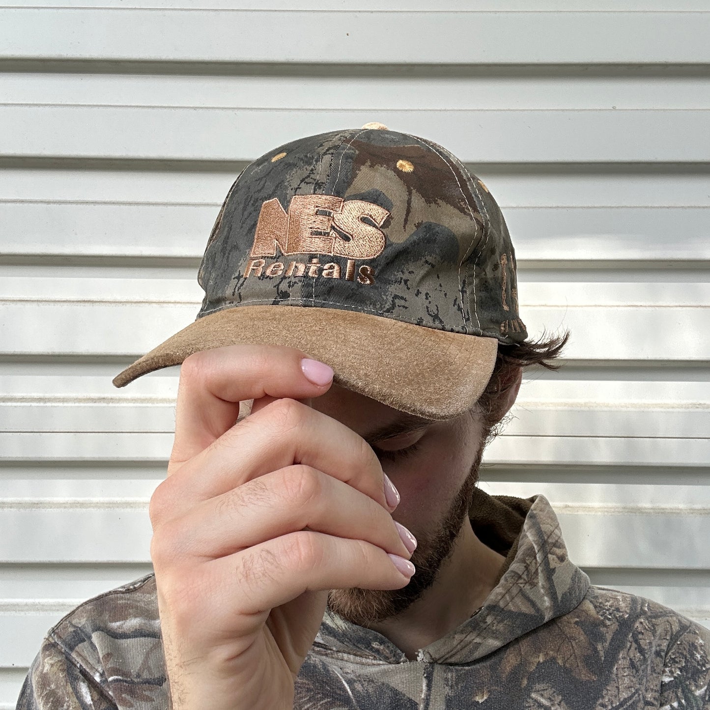 Vintage NES Realtree Camo Cap