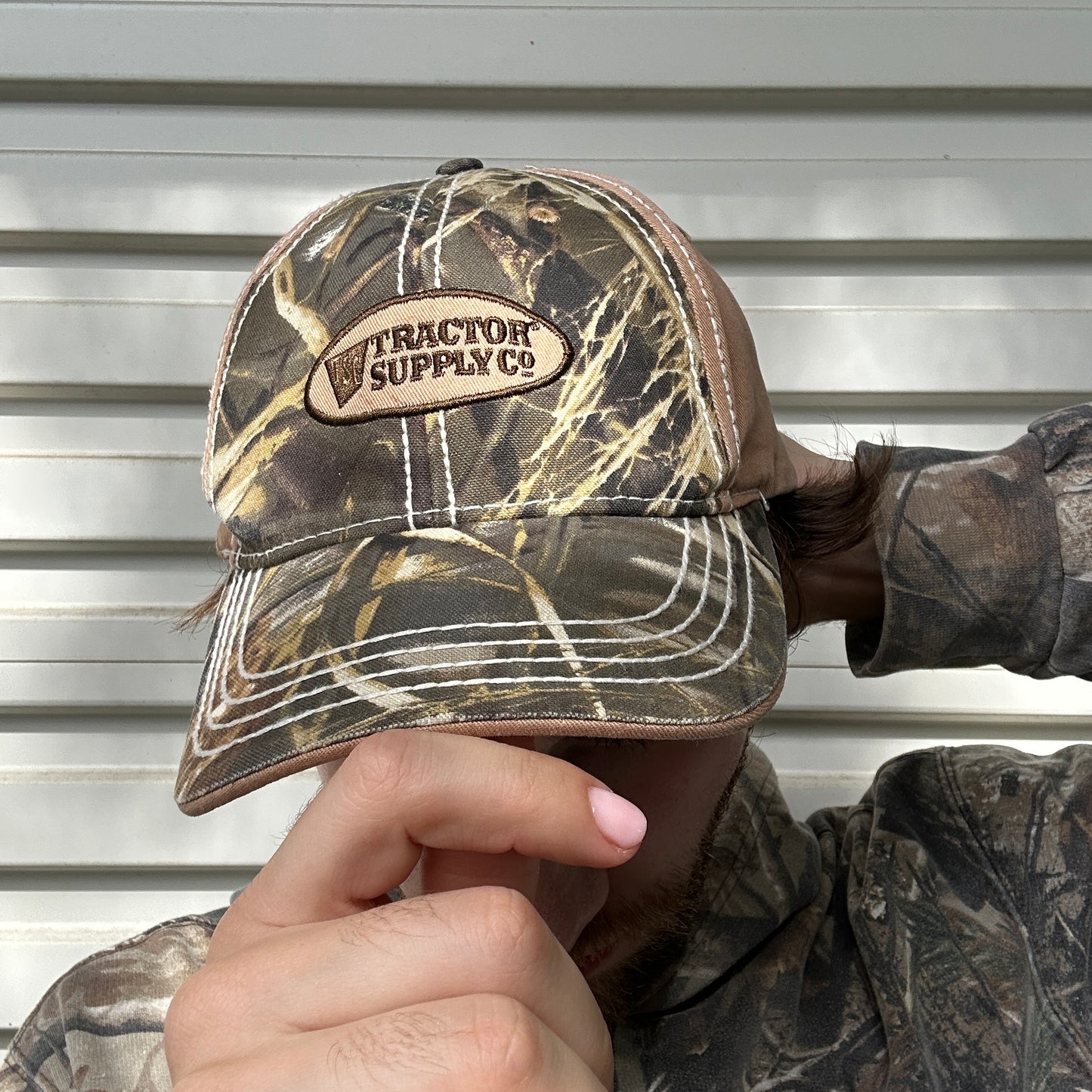 Vintage Realtree Camo Trucker Cap