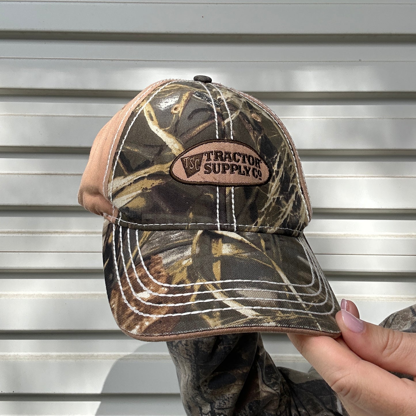 Vintage Realtree Camo Trucker Cap