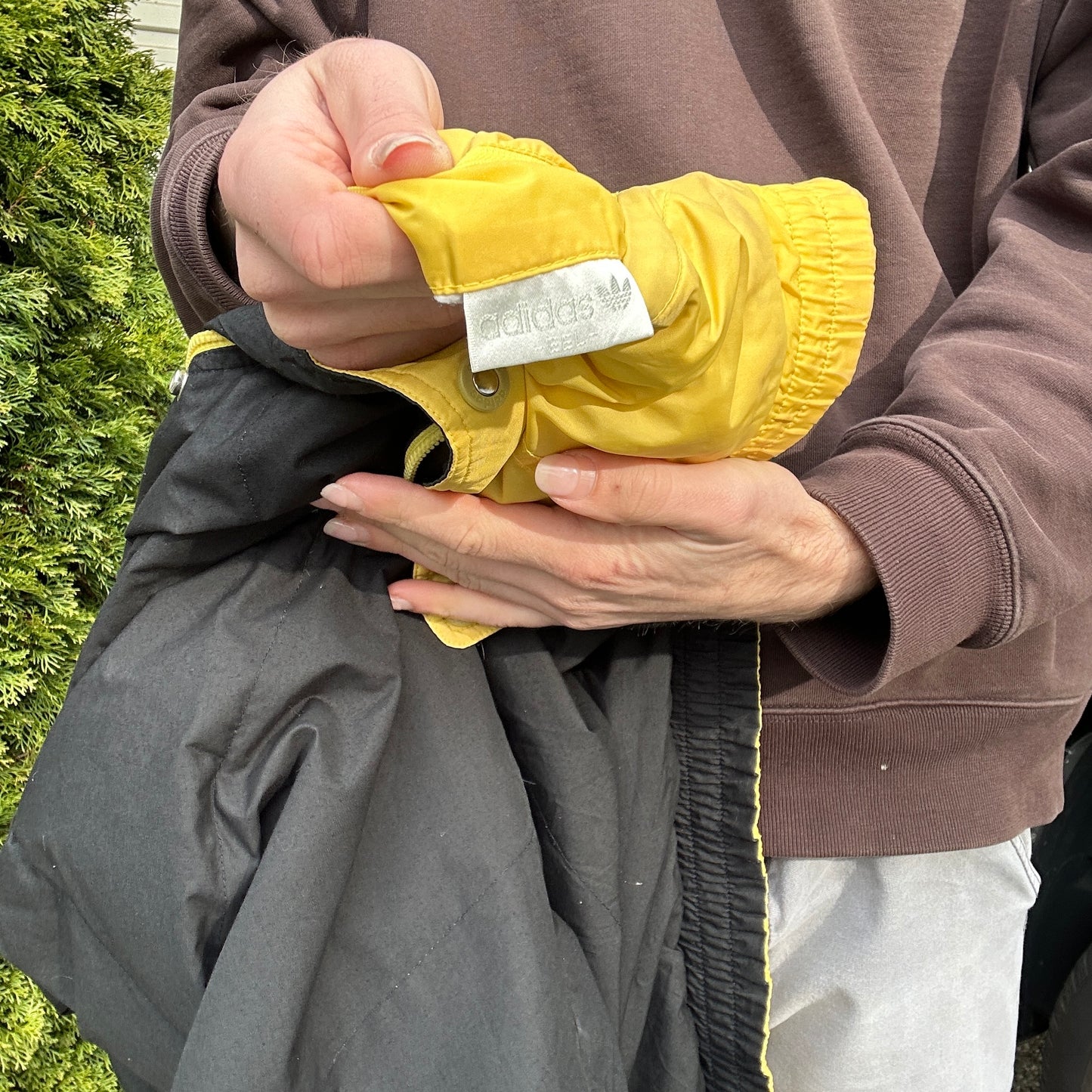 Vintage 2000's Adidas Reversible Puffer Jacket - L