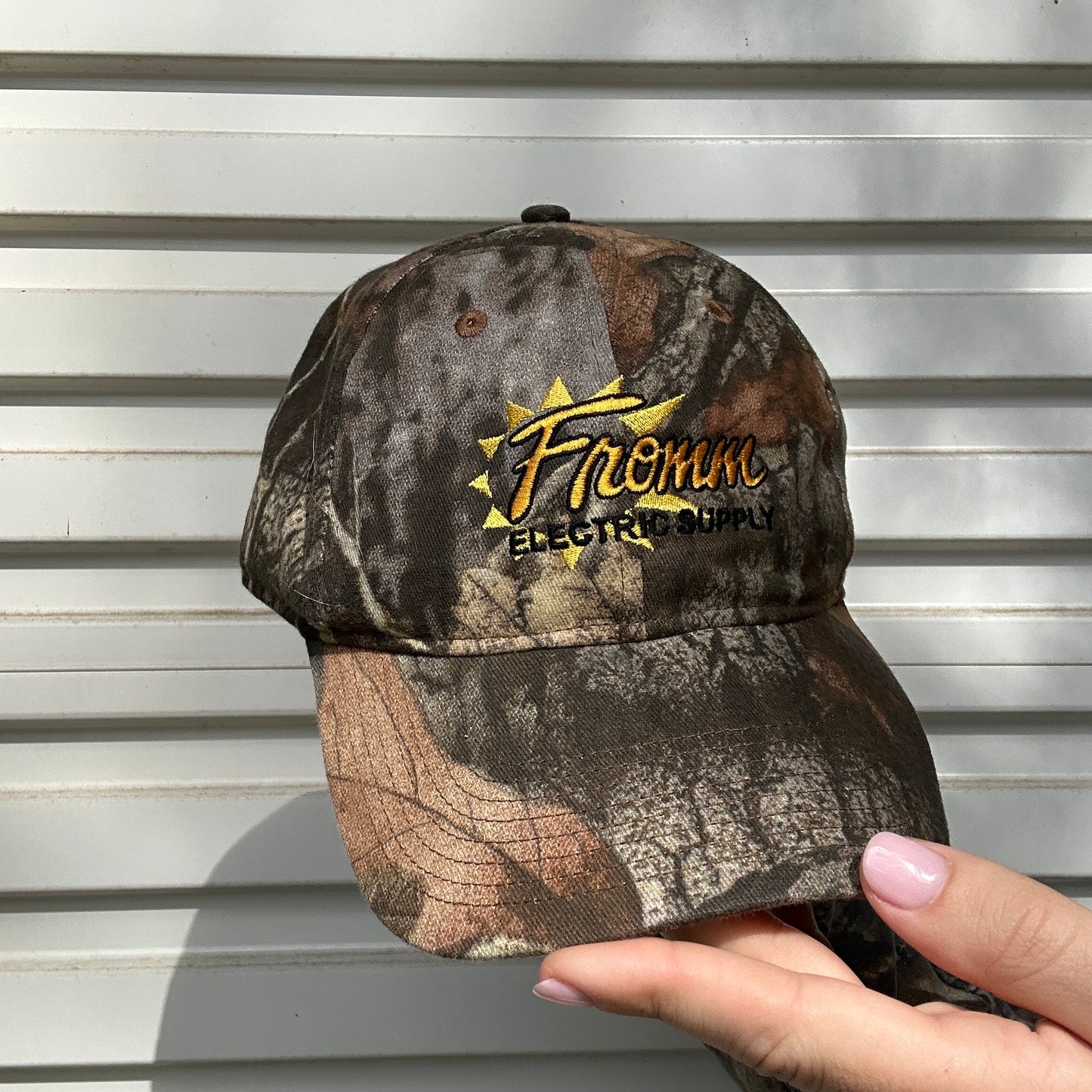Vintage Fromm Realtree Camo Cap