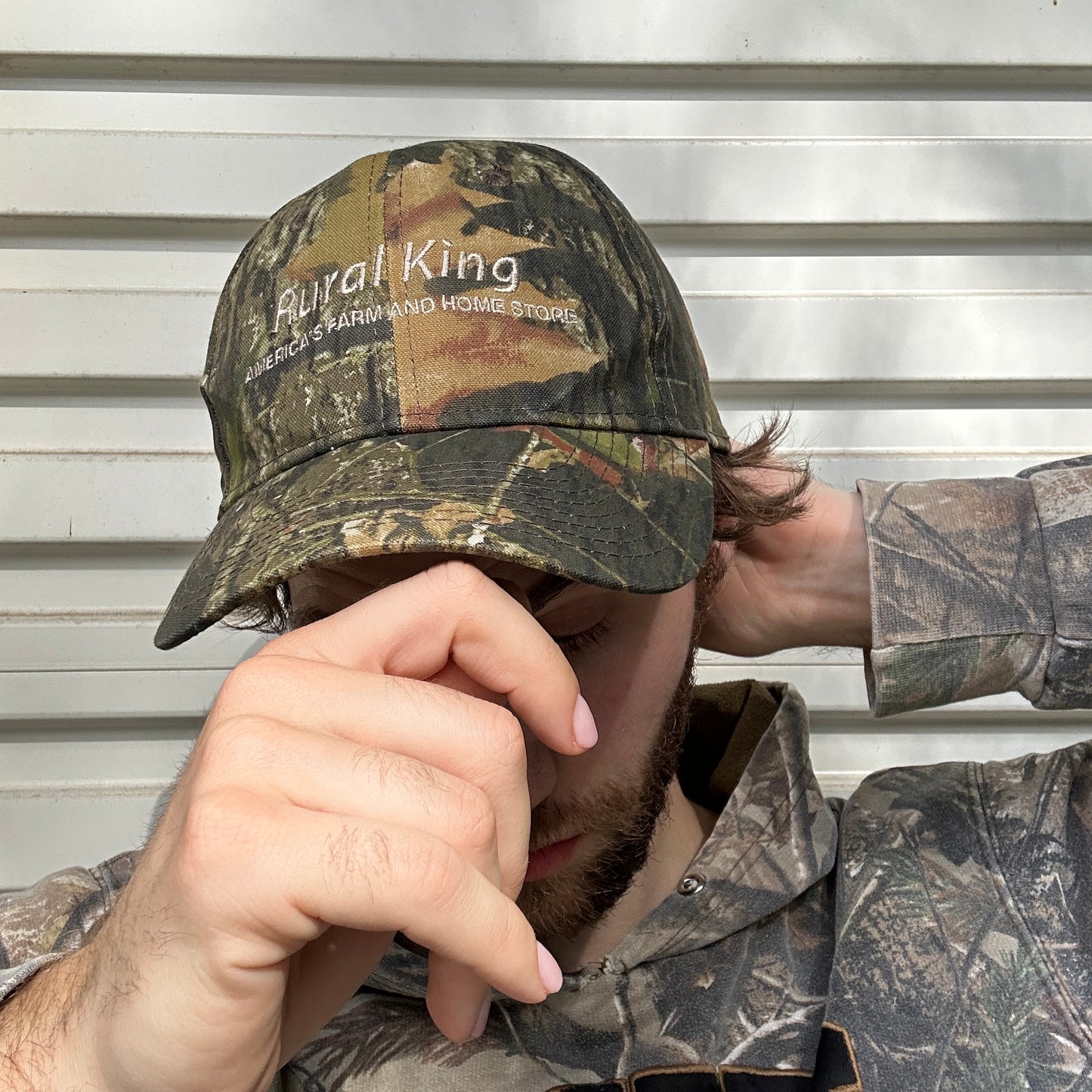 Vintage Rural Realtree Camo Cap
