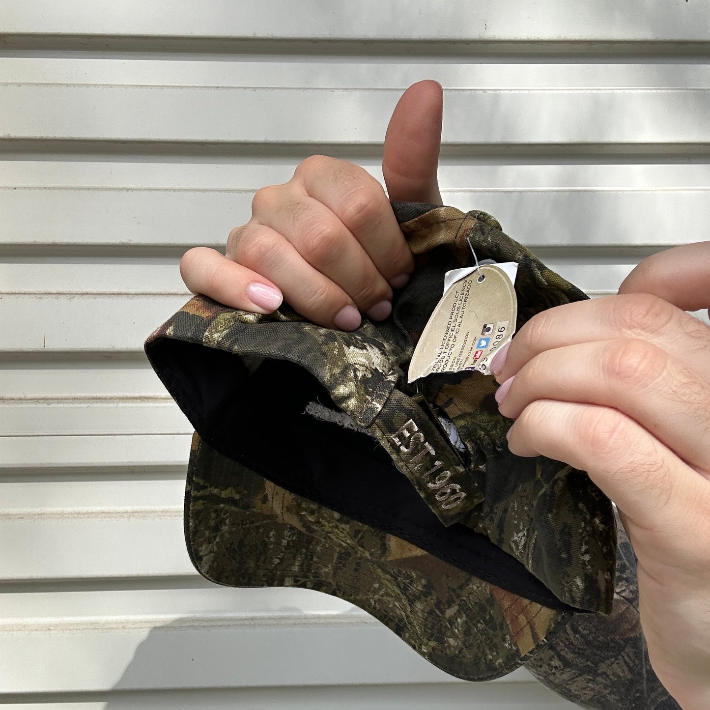 Vintage Rural Realtree Camo Cap