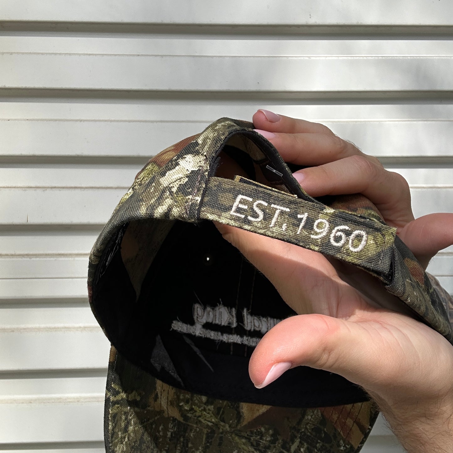 Vintage Rural Realtree Camo Cap