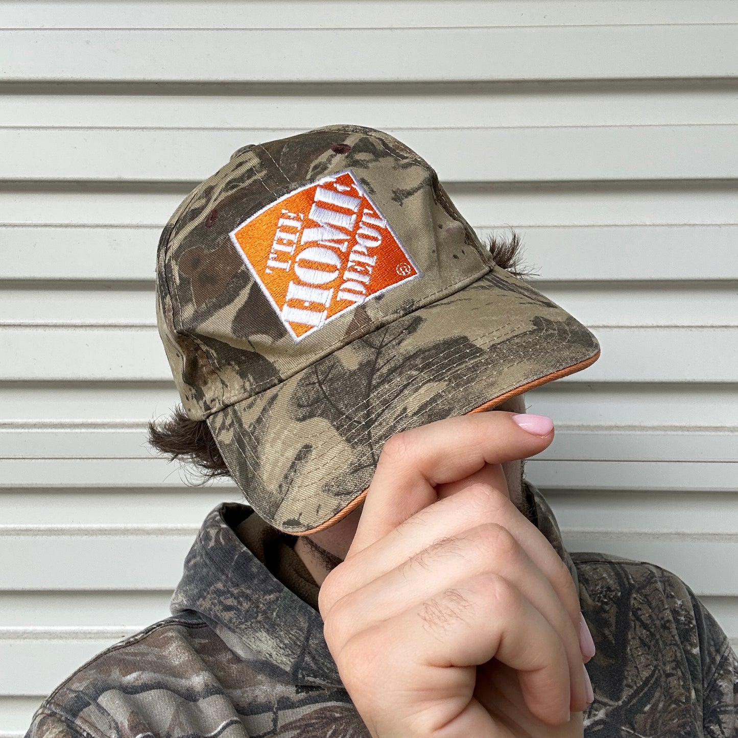Vintage Home Depot Realtree Camo Cap