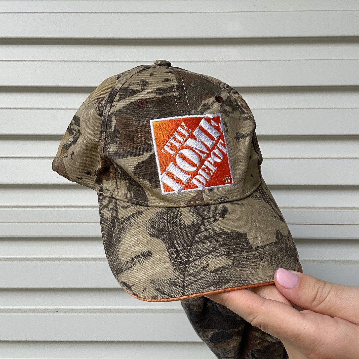 Vintage Home Depot Realtree Camo Cap