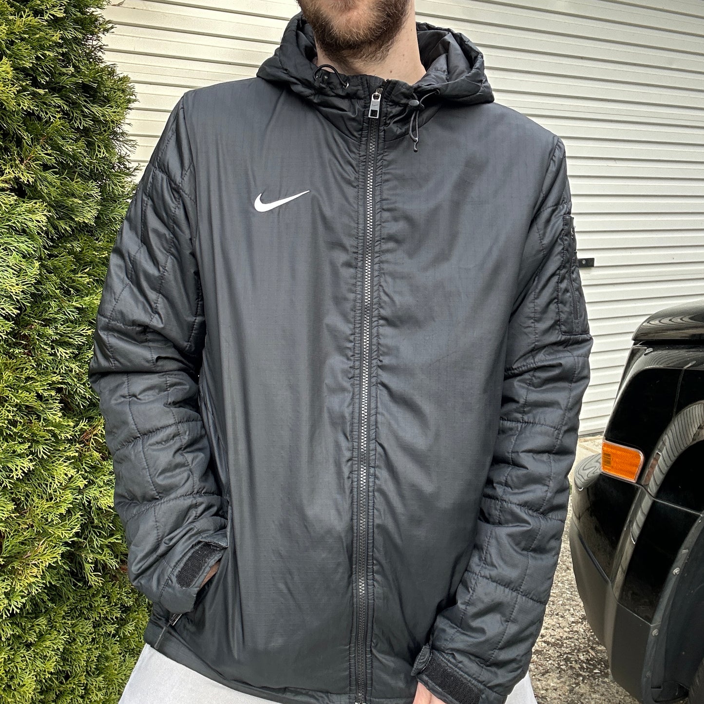 Vintage 2000's Nike Light Weight Puffer Jacket - L