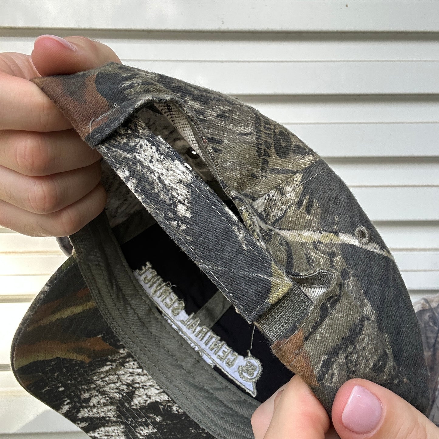 Vintage SS Realtree Camo Cap