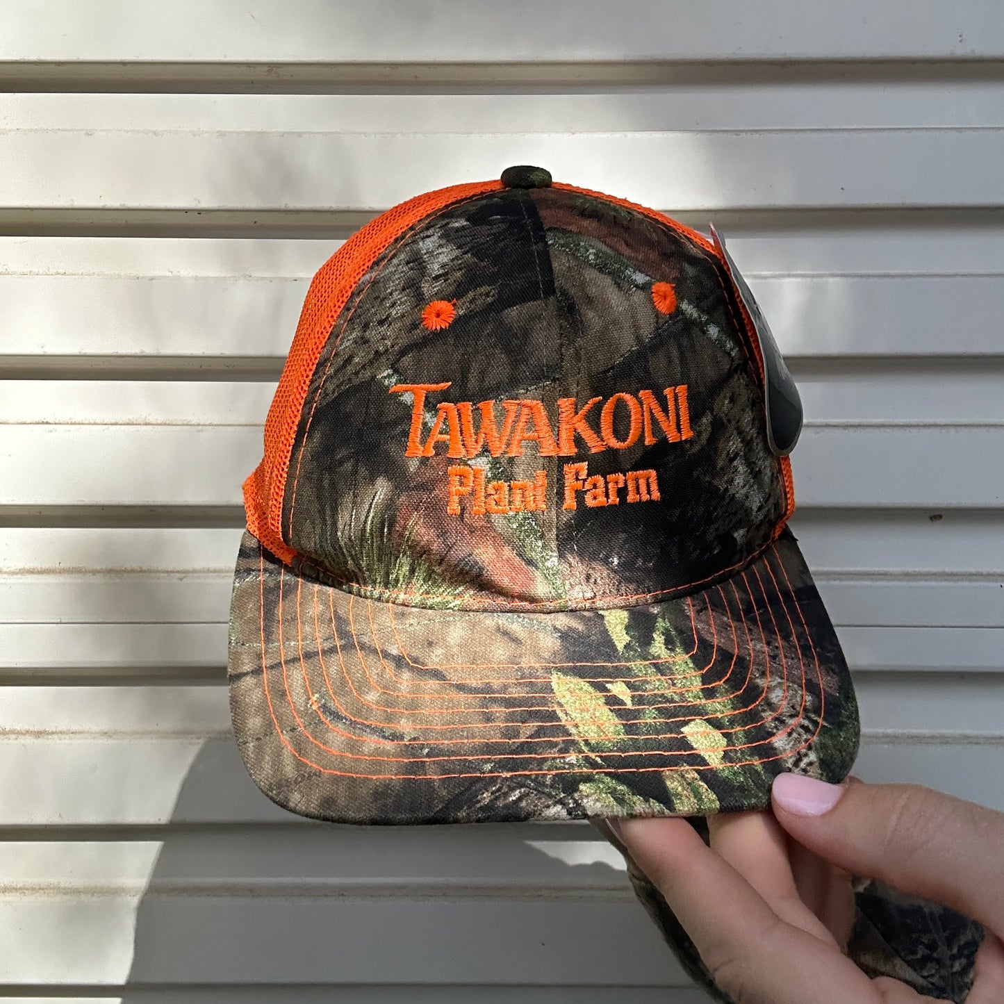 Vintage Plant Farm Realtree Camo Cap