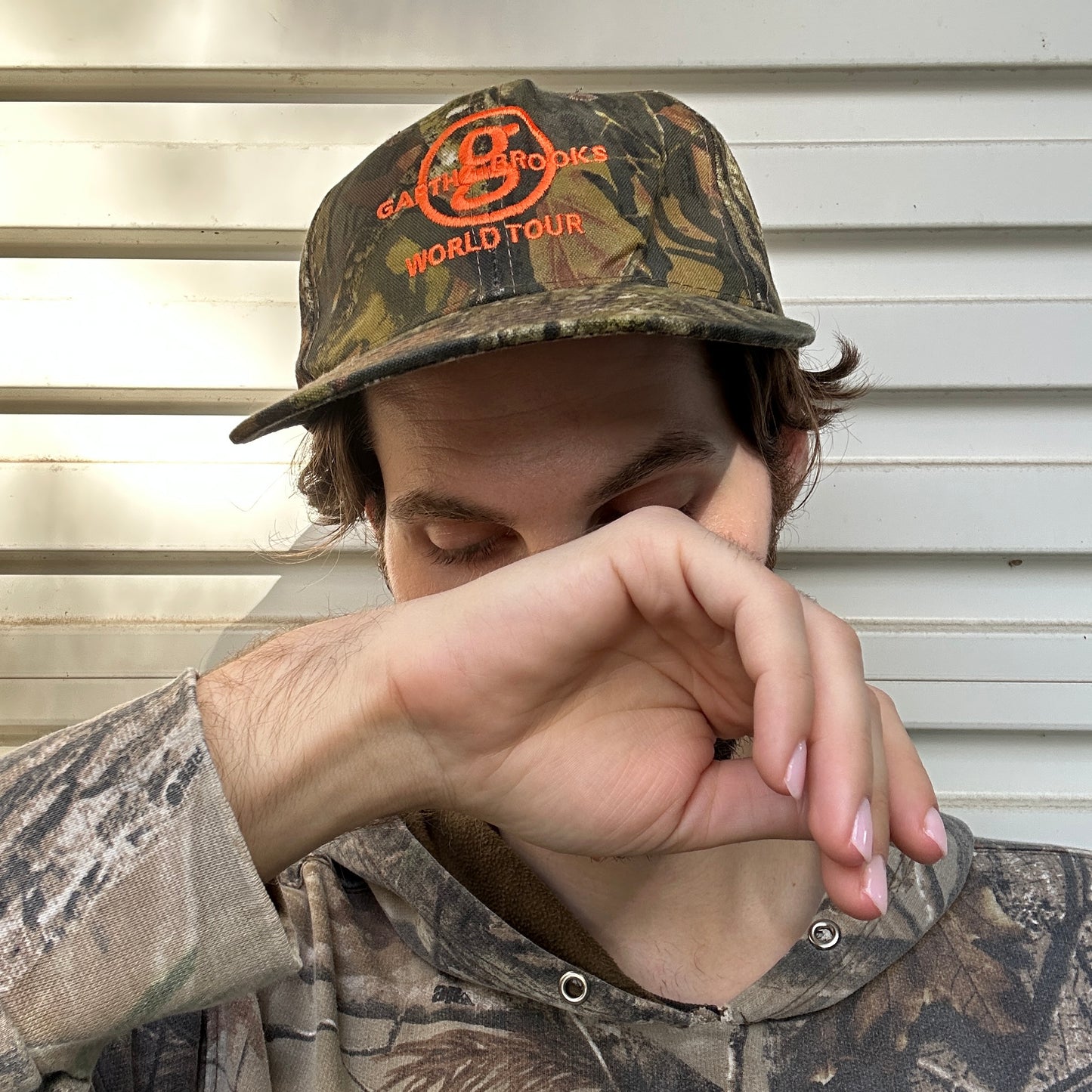 Vintage World Tour Camo Cap