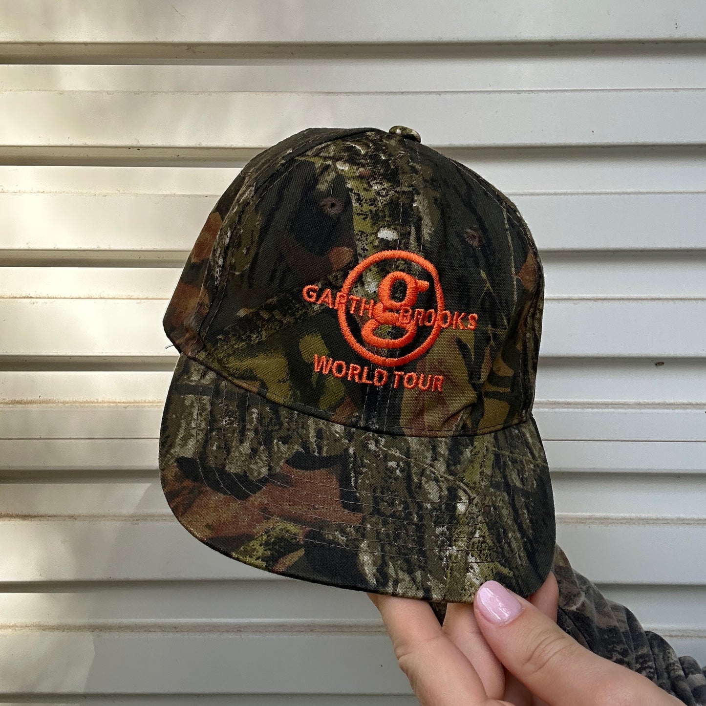 Vintage World Tour Camo Cap