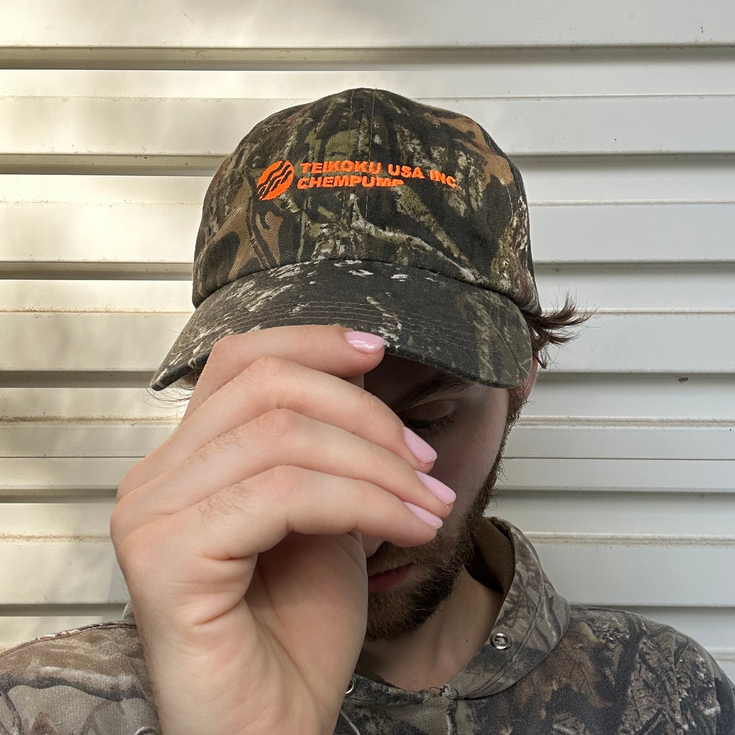 Vintage USA Realtree Camo Cap