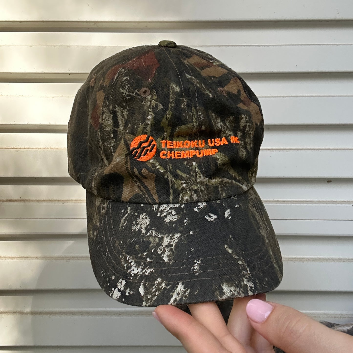 Vintage USA Realtree Camo Cap
