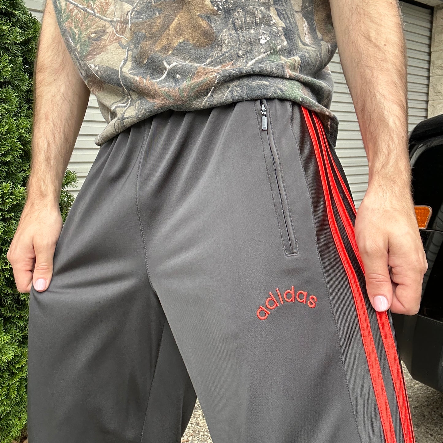 Vintage Y2K Adidas Trackpants - L