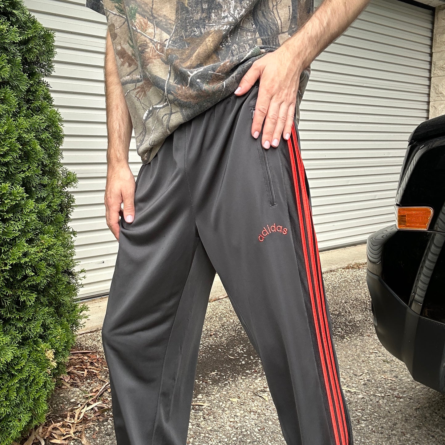 Vintage Y2K Adidas Trackpants - L