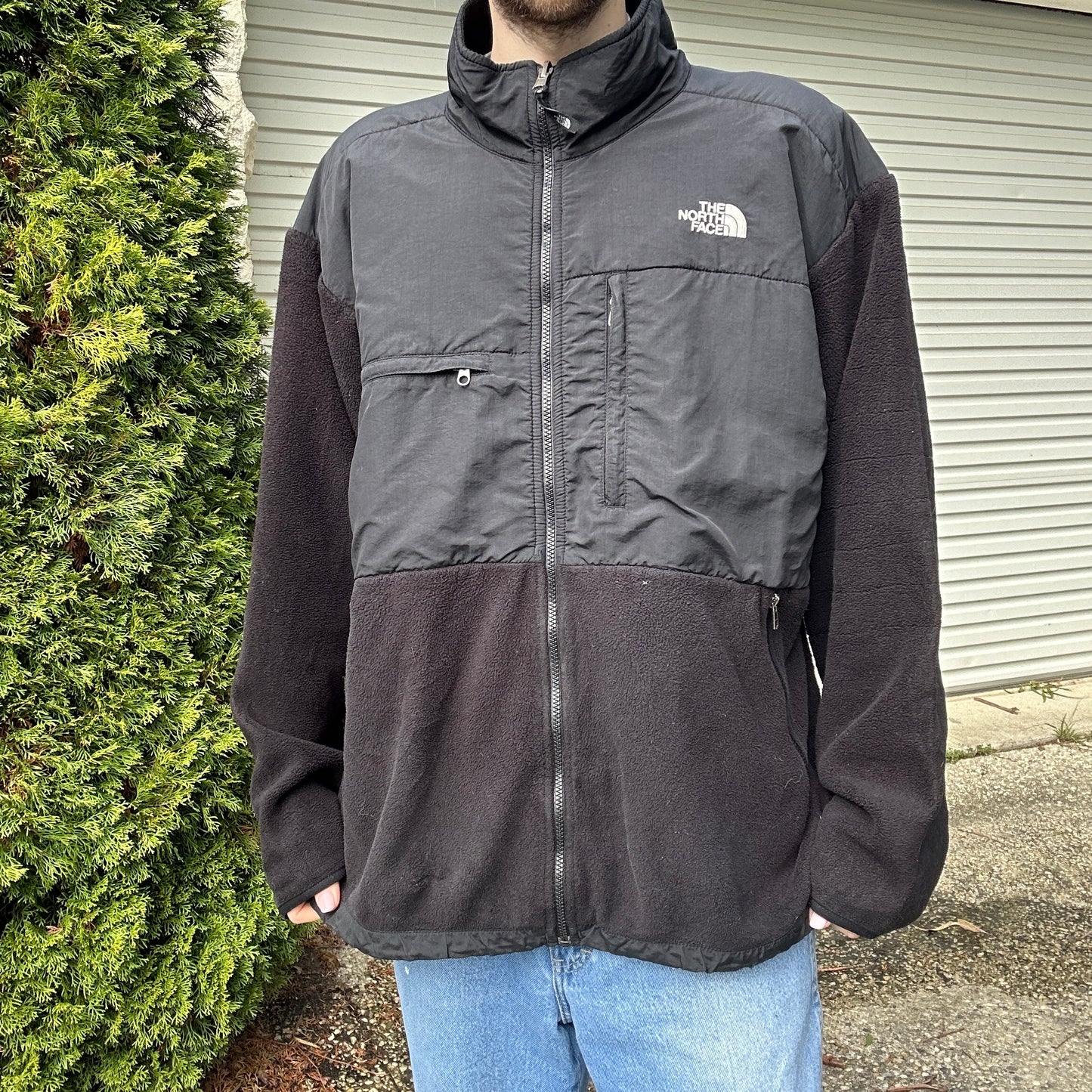 Vintage The North Face Denali Fleece Black - Mens XXL