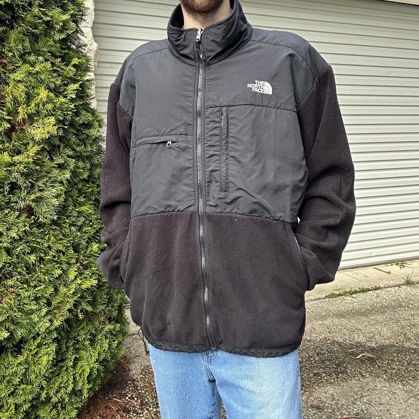 Vintage The North Face Denali Fleece Black - Mens XXL