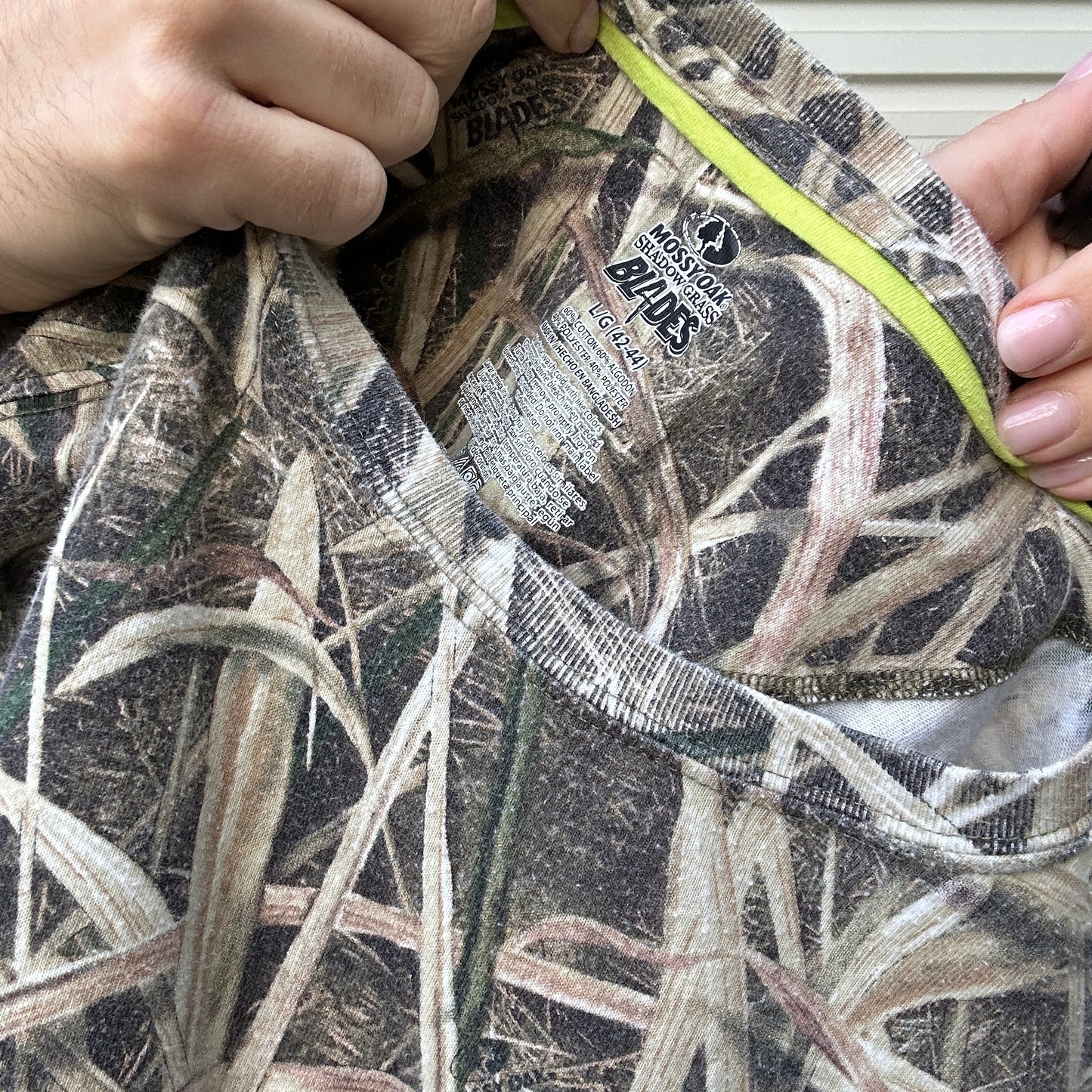 Vintage Mossy Oak Camo Tee - L