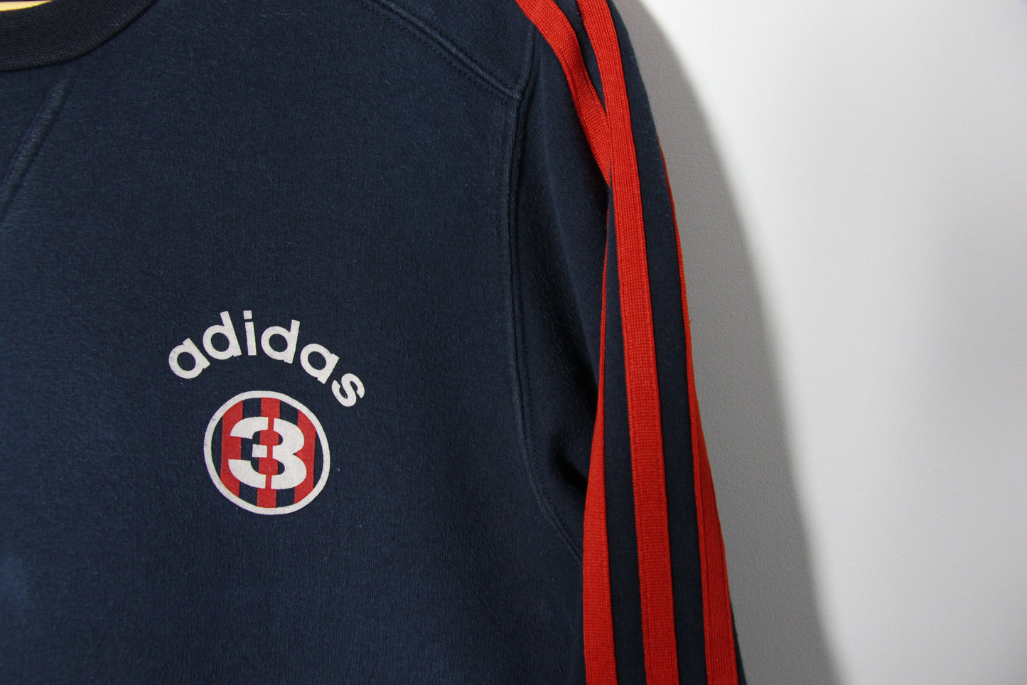 Vintage 2000's Adidas 3 Sweatshirt - S/M