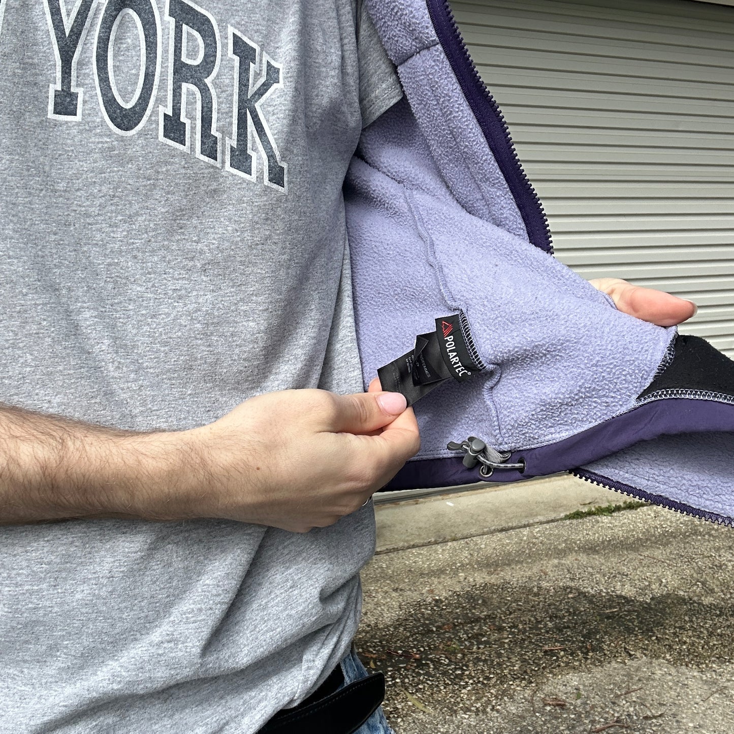 Vintage The North Face Denali Fleece Purple - Womens S