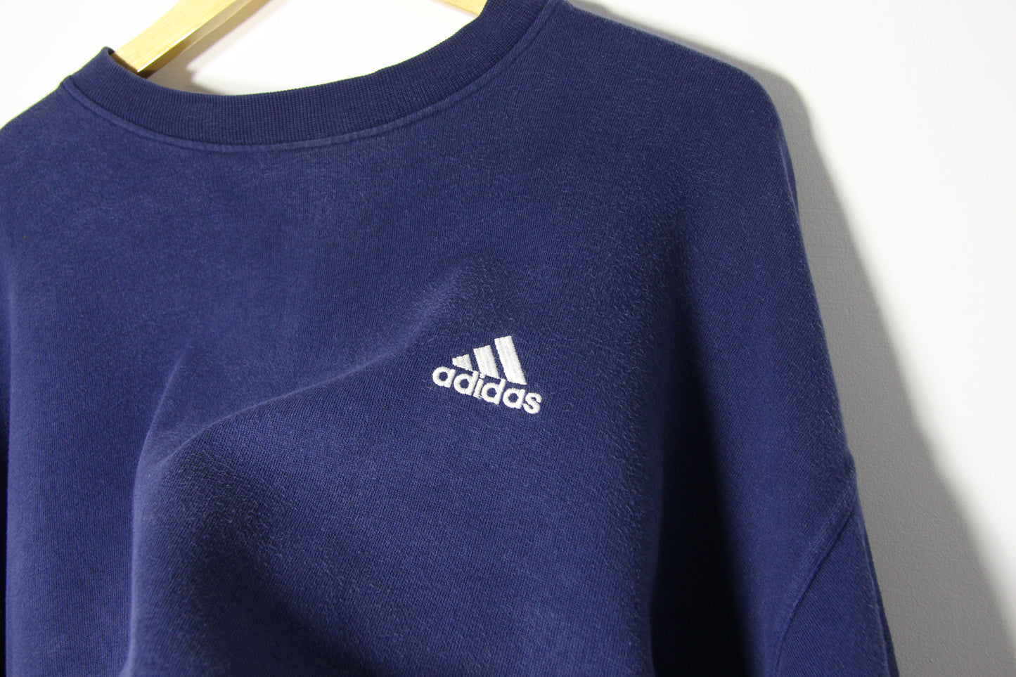 1990s Adidas Basic Sweatshirt - L