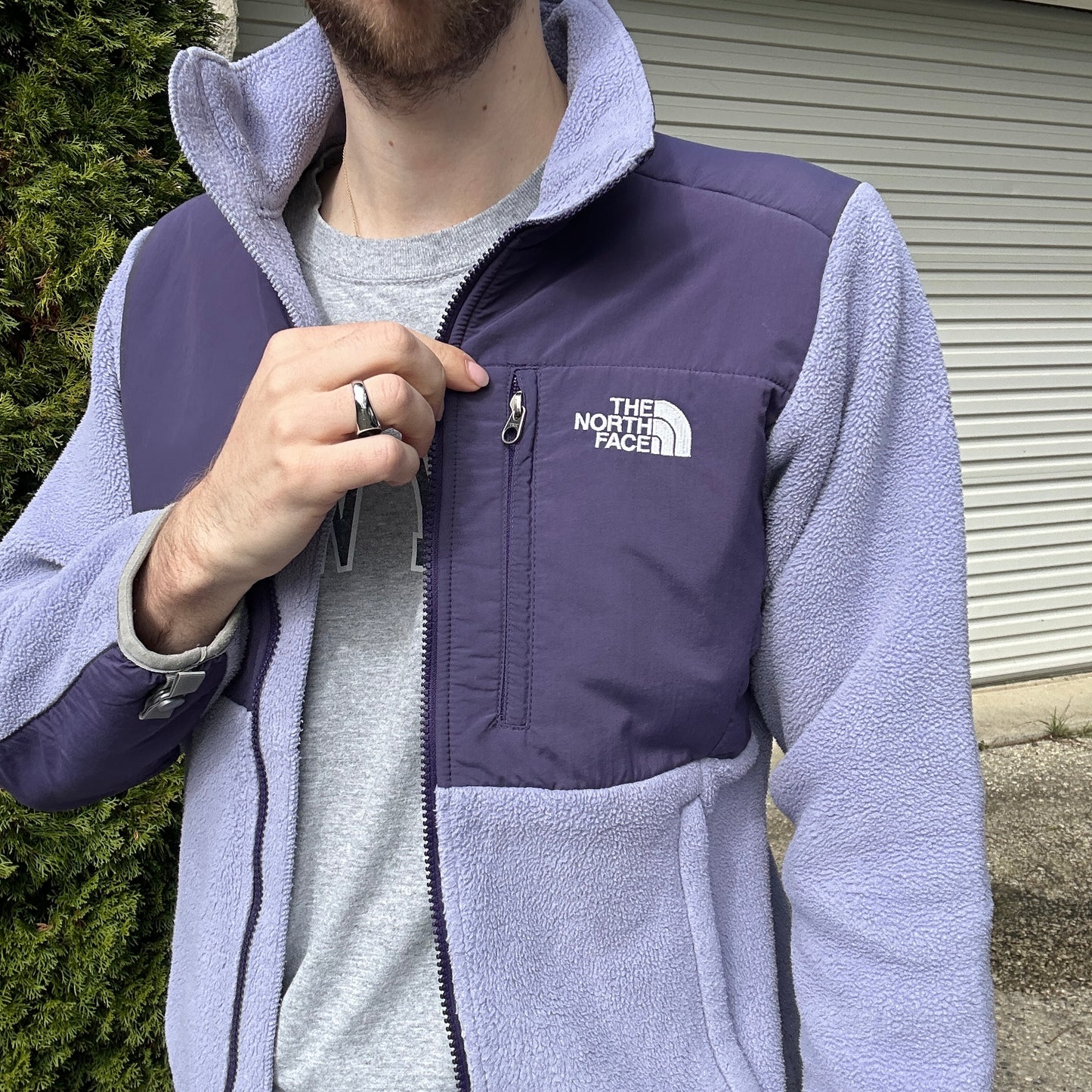 Vintage The North Face Denali Fleece Purple - Womens S