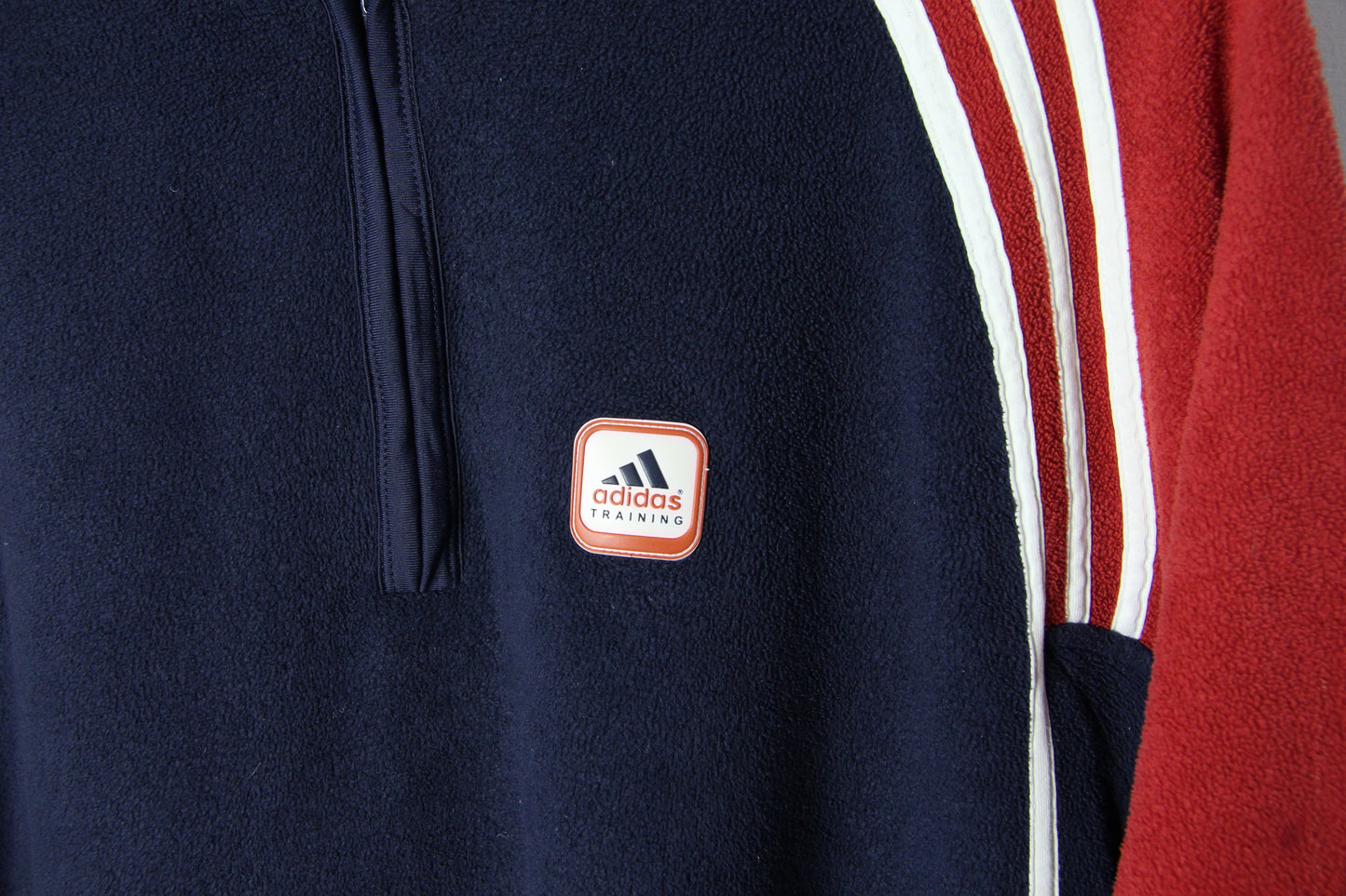 1990's Adidas Hooded Fleece - XL/XXL