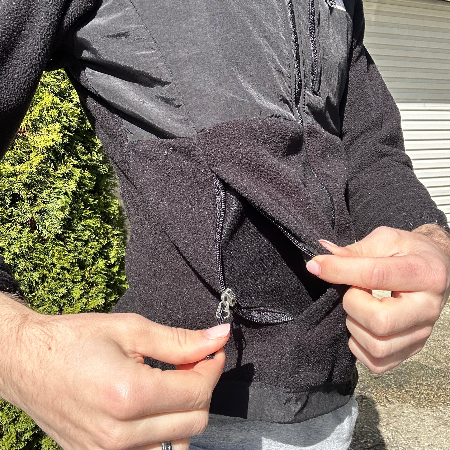 Vintage The North Face Denali Fleece Black - Womens S