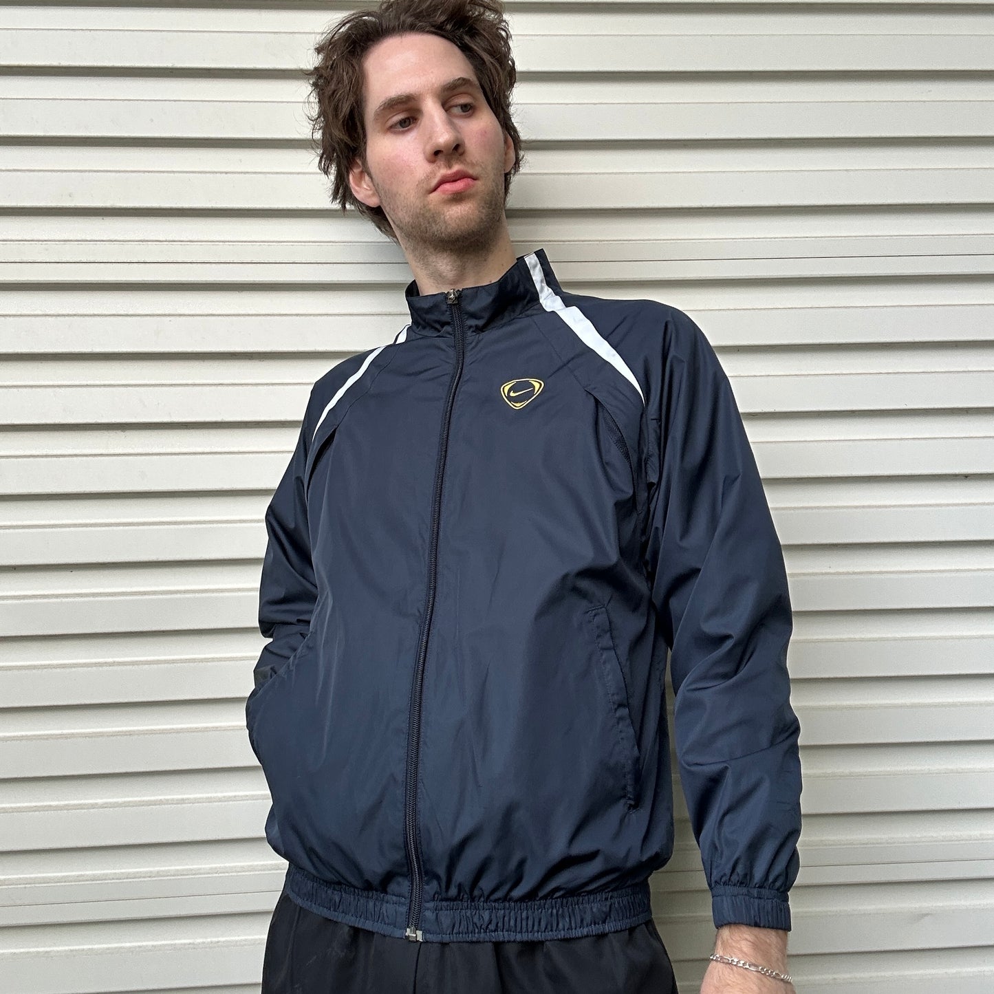 Vintage 90's Nike Track Jacket - M