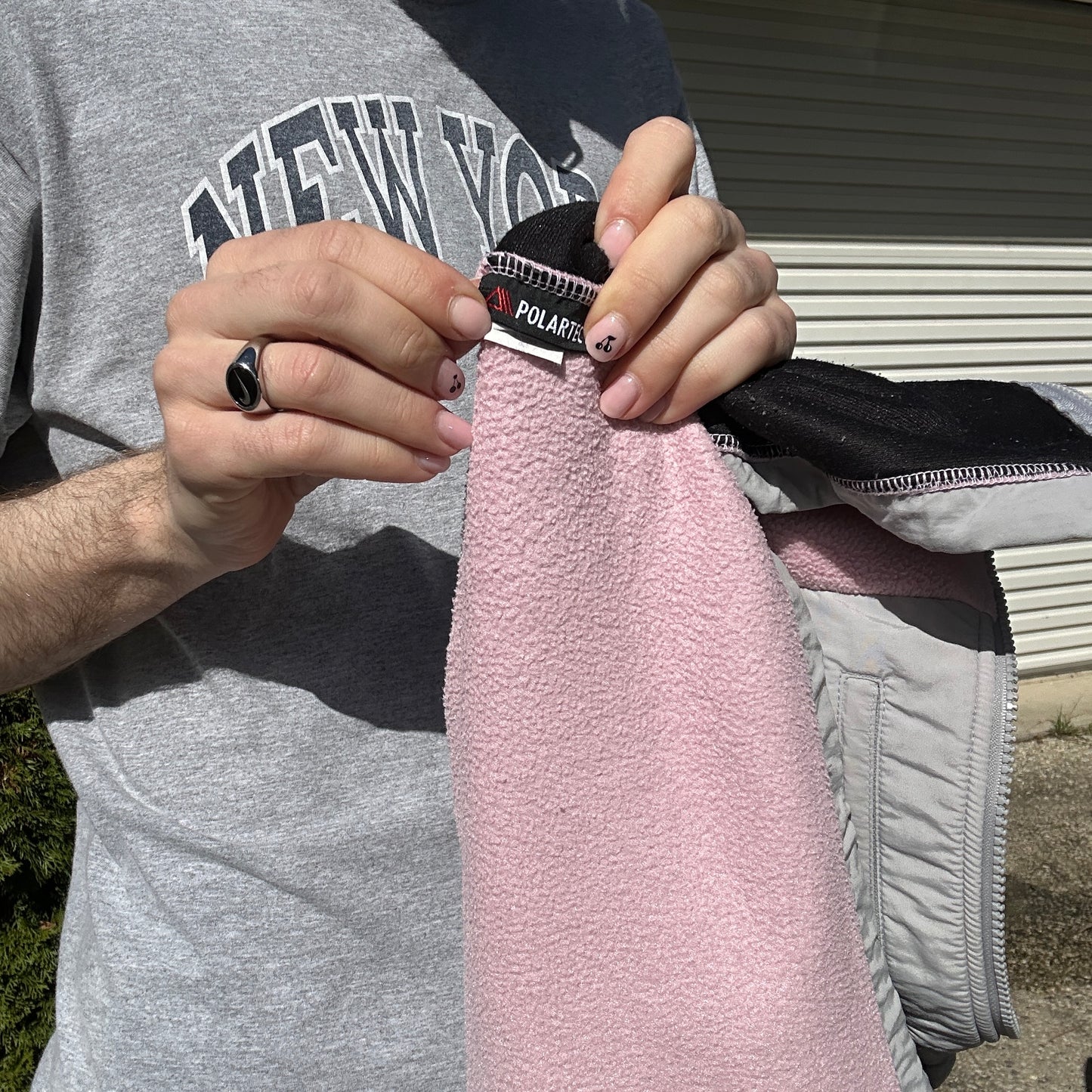 Vintage The North Face Denali Fleece Pink - Womens XS