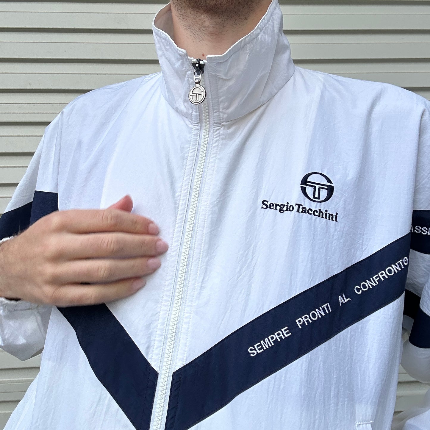 Vintage 90's Sergio Tacchini Track Jacket - M