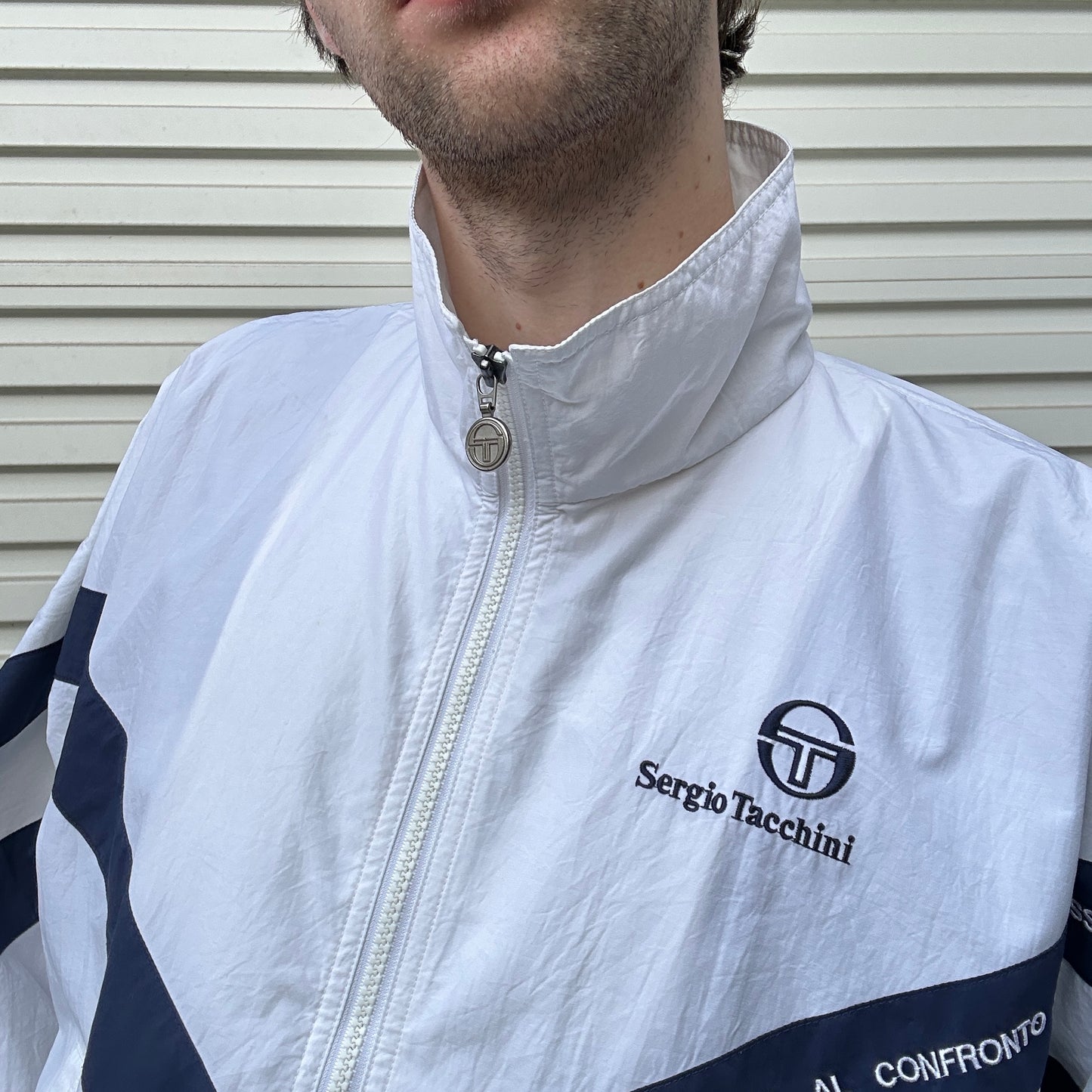 Vintage 90's Sergio Tacchini Track Jacket - M