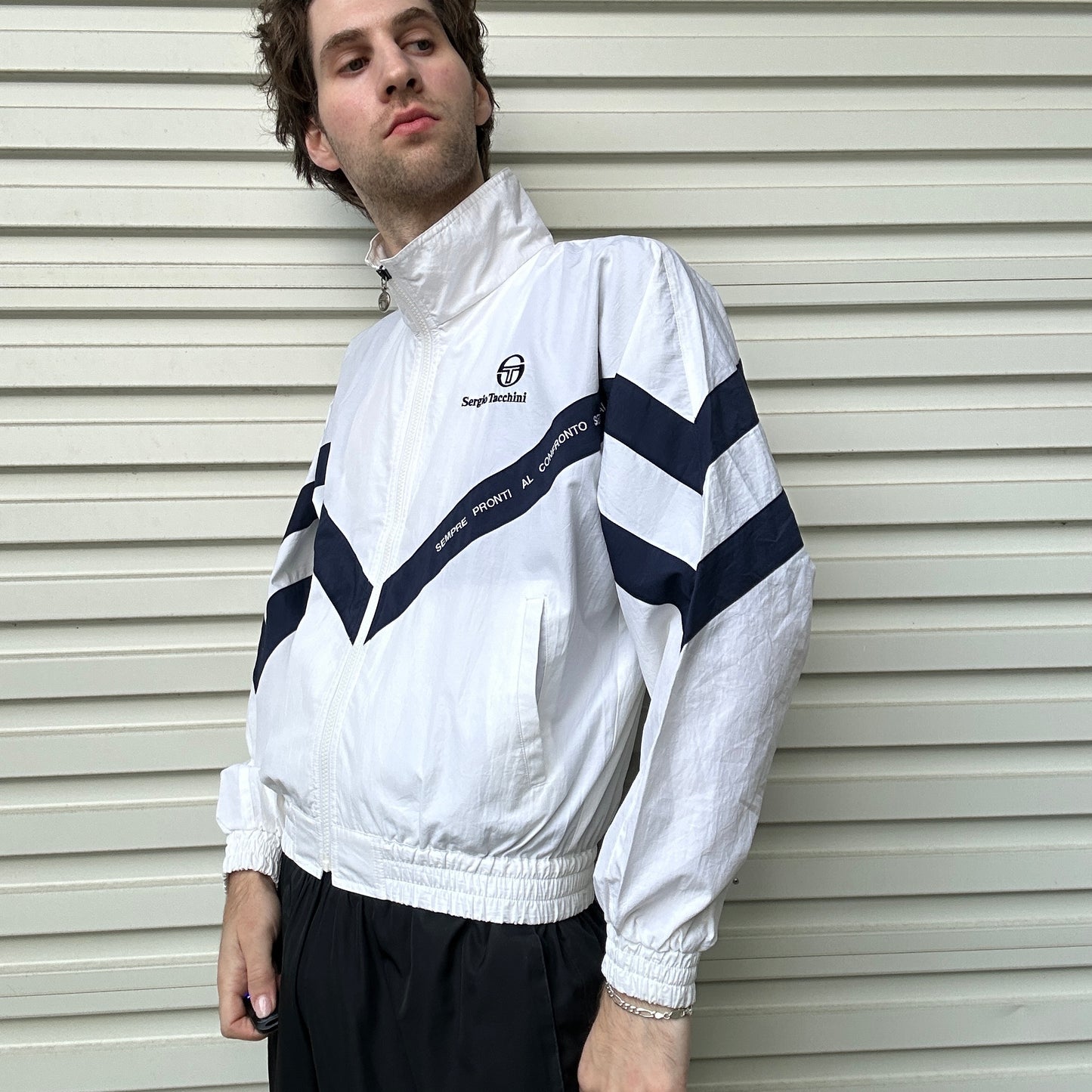 Vintage 90's Sergio Tacchini Track Jacket - M