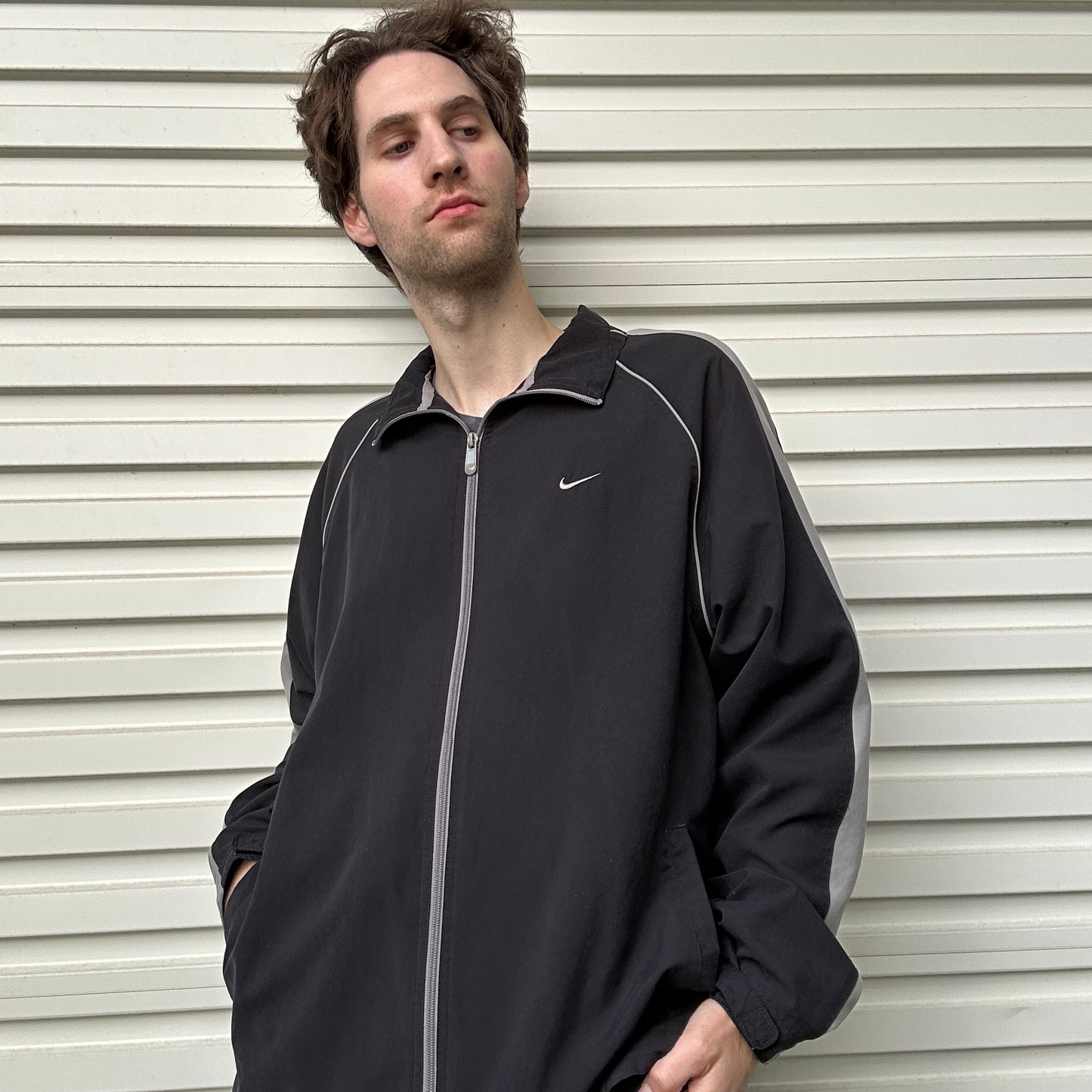 Vintage 2000's Nike Track Jacket - XL