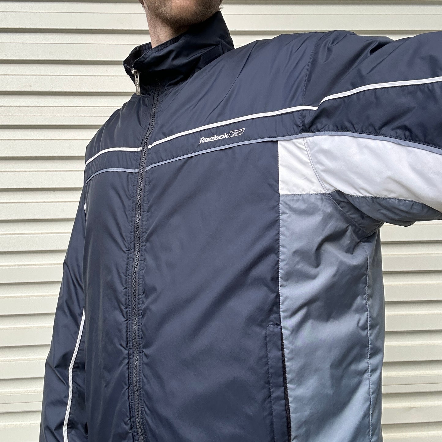 Preloved 2000's Reebok Puffer Jacket - M