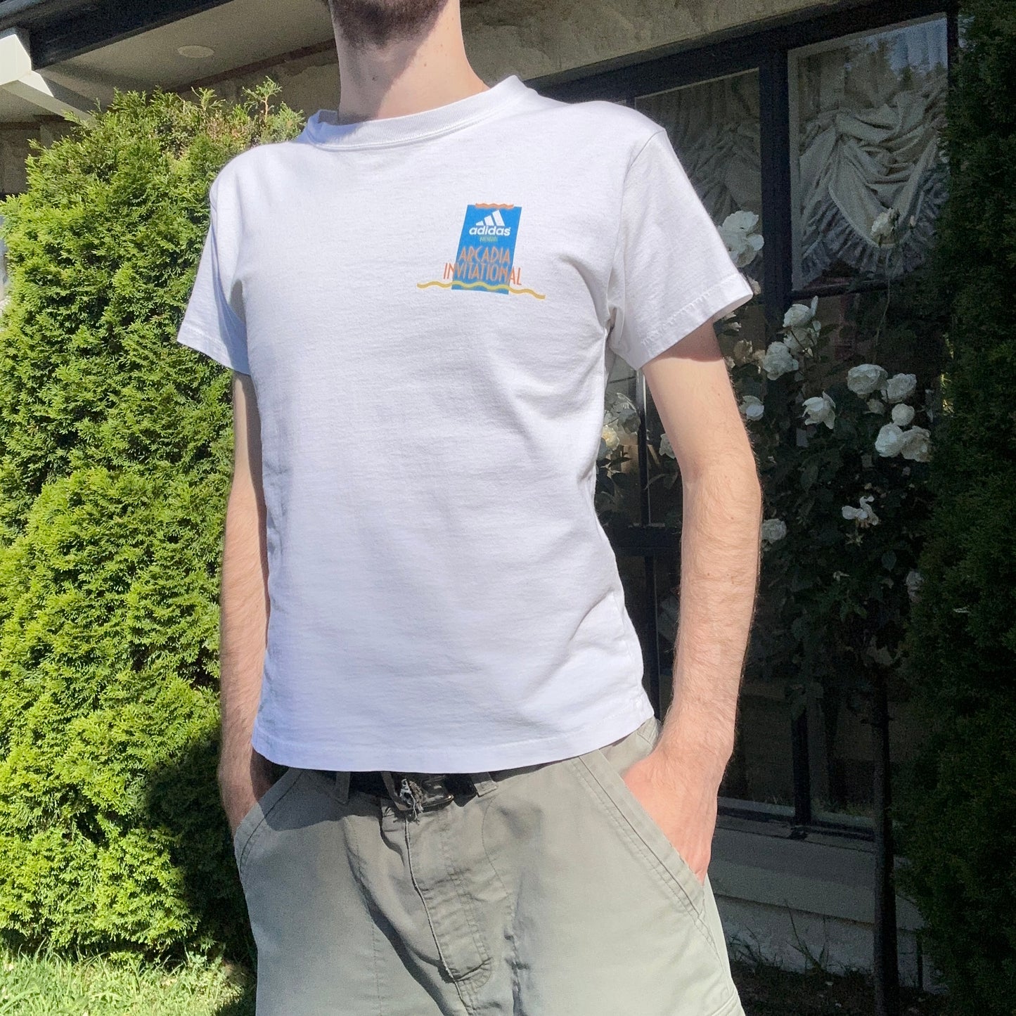 Vintage Adidas Arcadia Graphic Tee - M