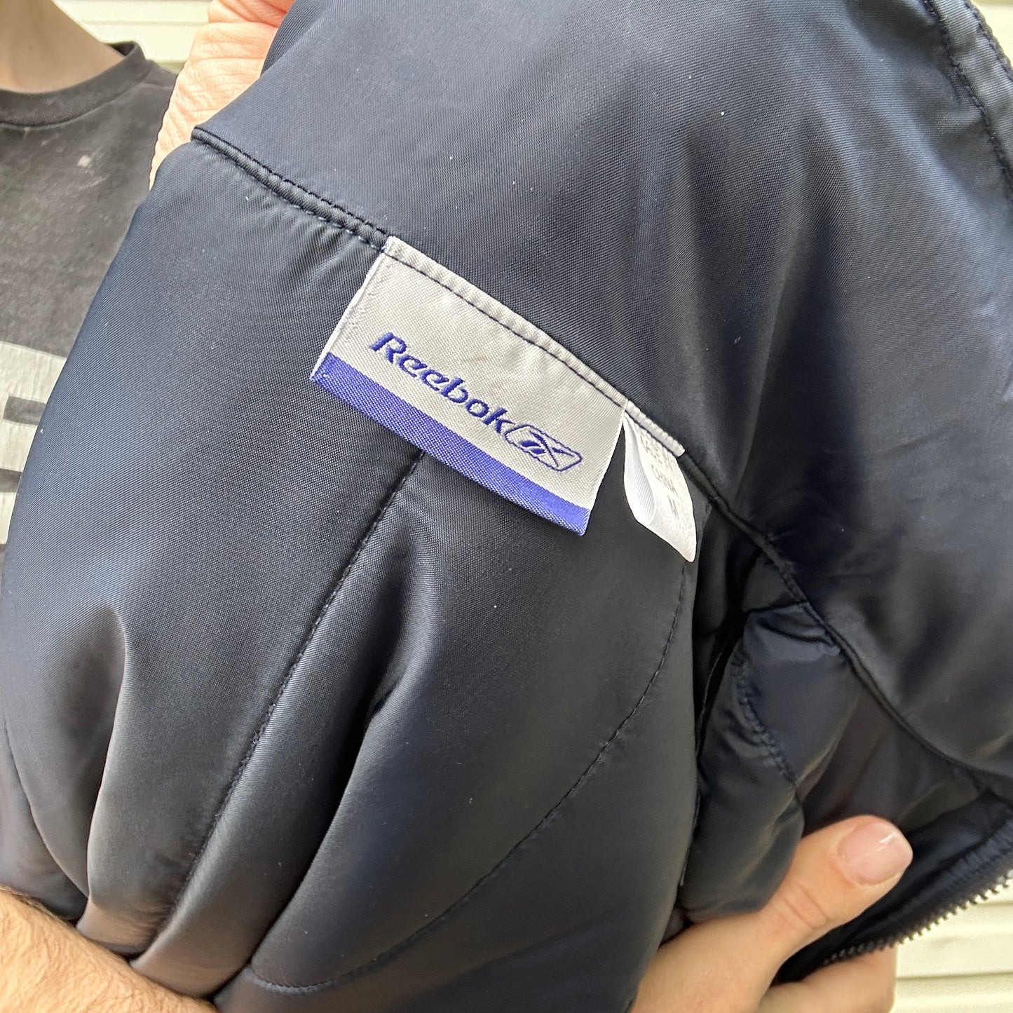 Preloved 2000's Reebok Puffer Jacket - M