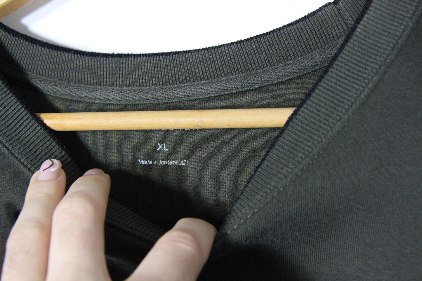 Vintage Moose Embroidered Sweatshirt - XL