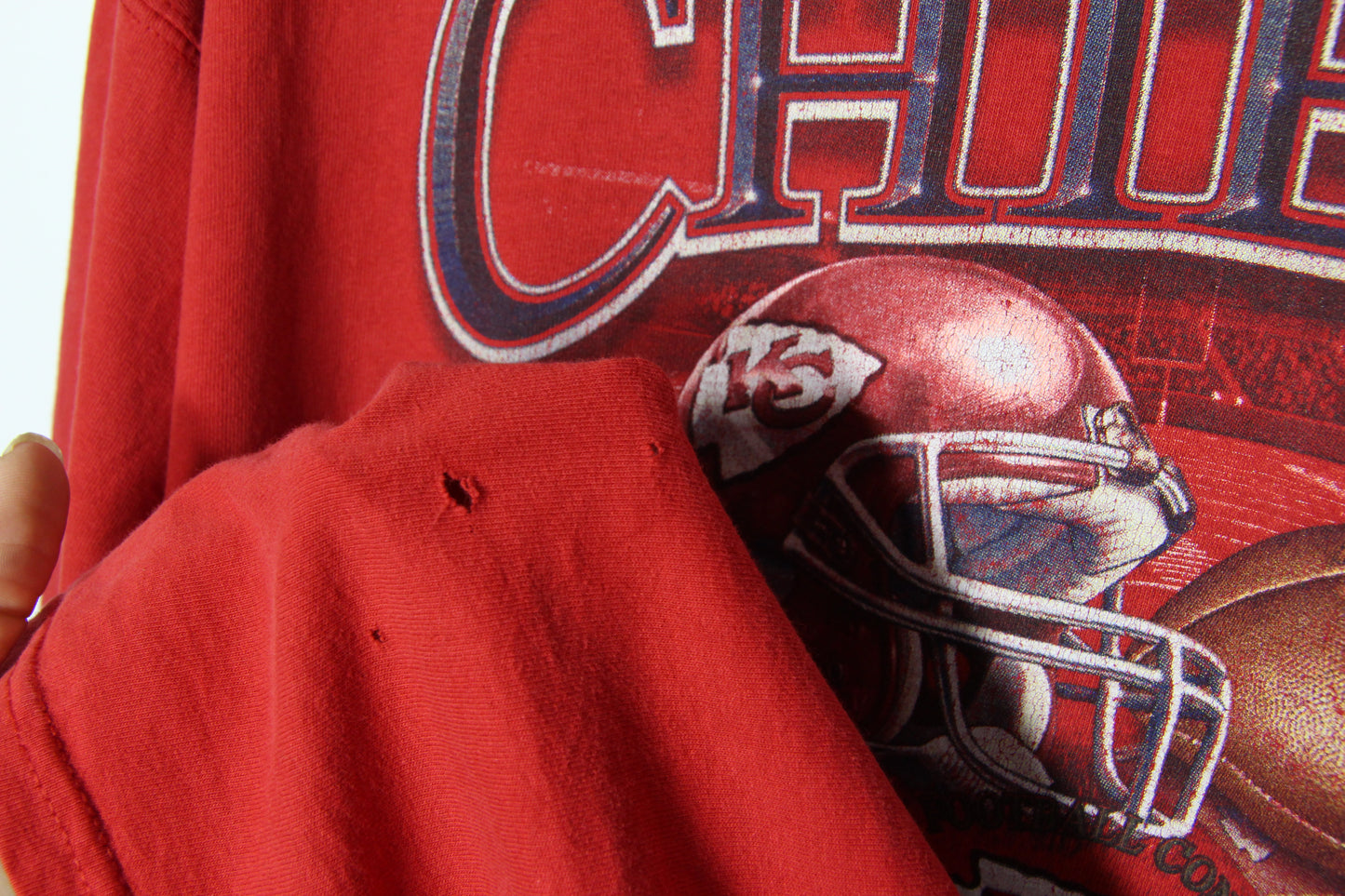 Vintage Kansas City Chiefs Graphic Tee - XL