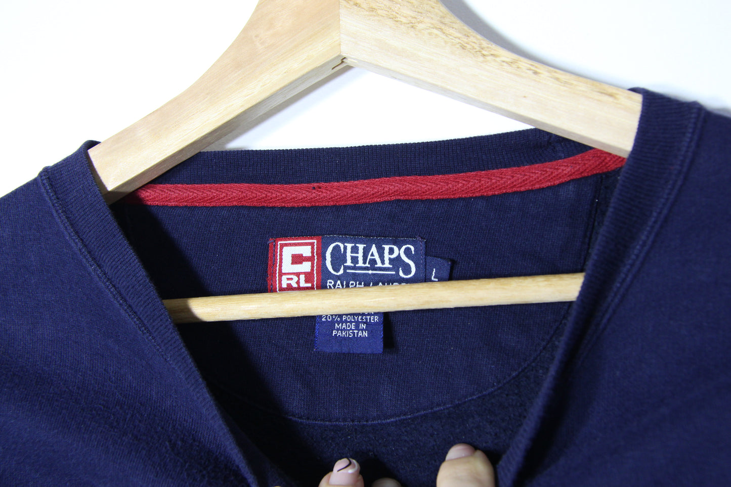 Vintage Chaps Ralph Lauren Graphic Sweatshirt - L