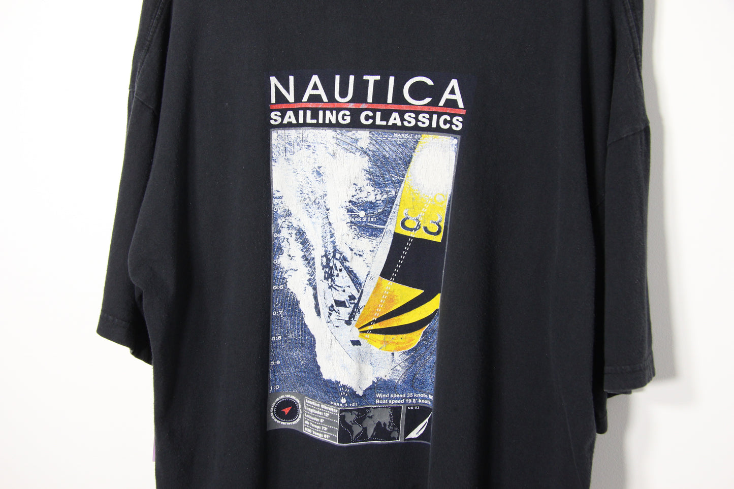 Vintage Nautica Graphic Tee - XL