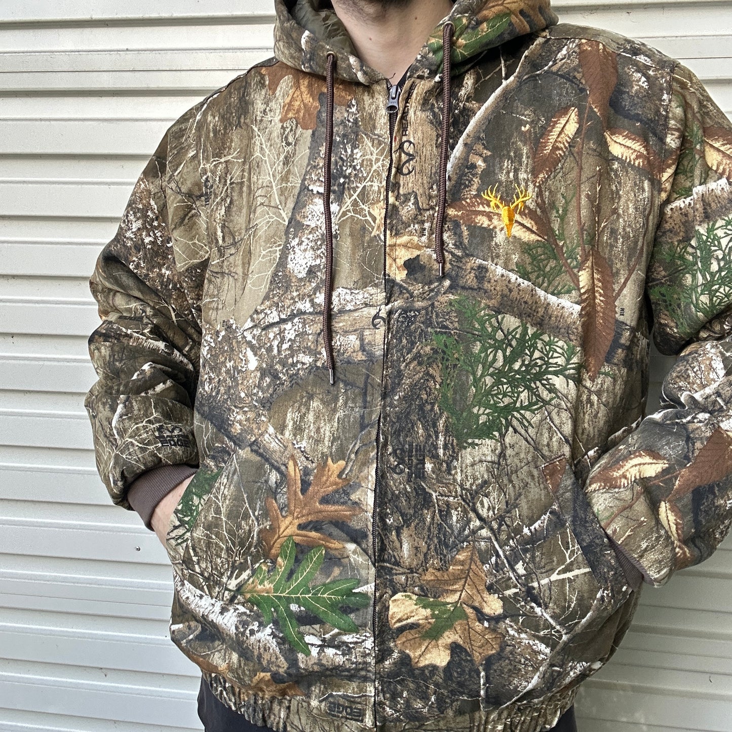 Vintage Hotshot Realtree Camo Jacket - XL