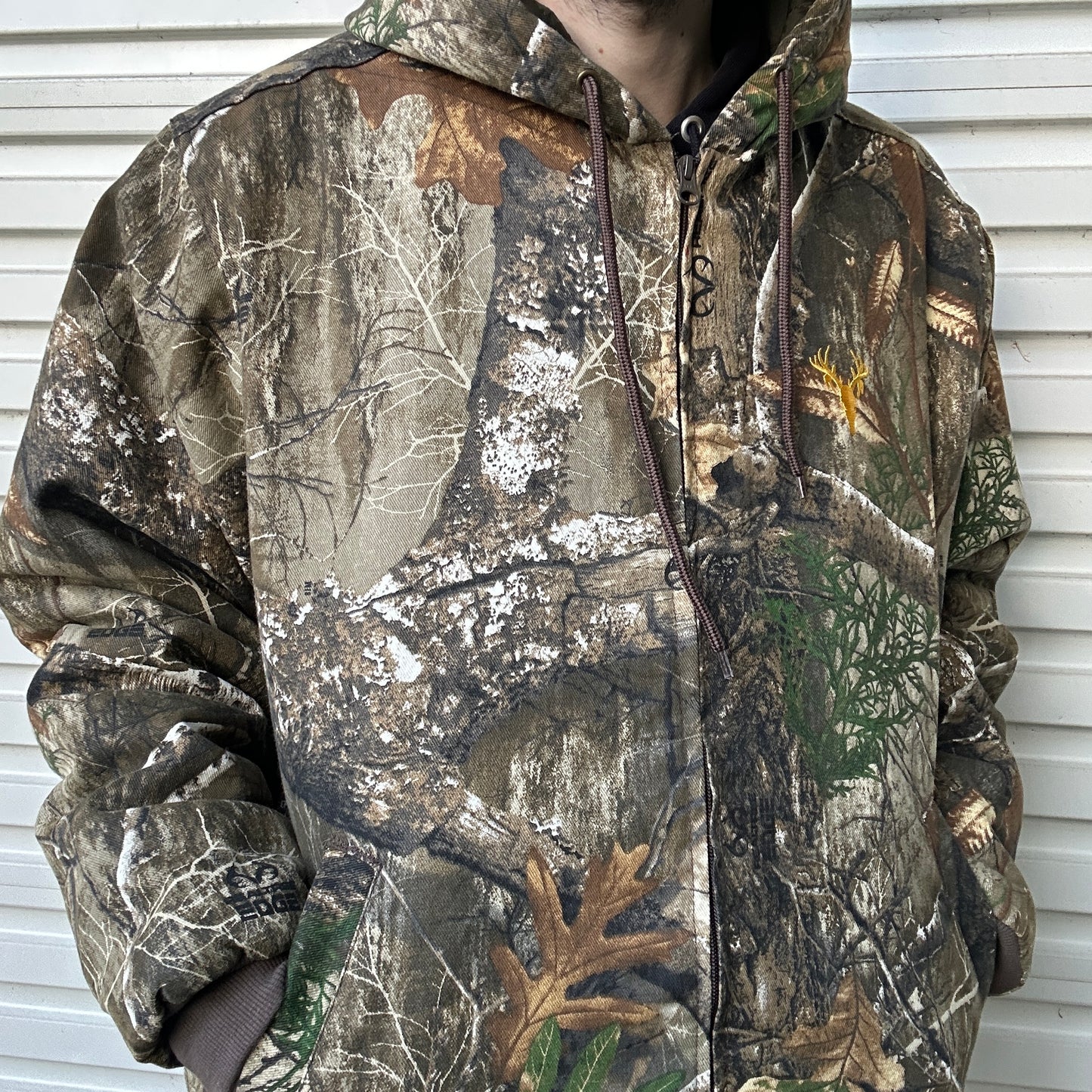 Vintage Hotshot Realtree Camo Jacket - XL