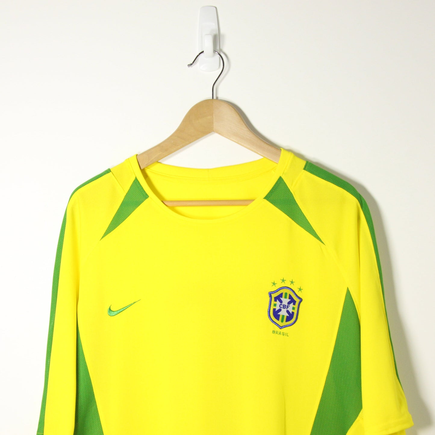 1990's Nike Brazil Football Jersey - XL